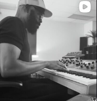 Anthony Bell at the console